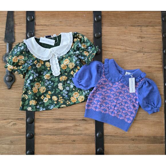 Janie and Jack Top Bundle New with Tags sz 6 - Picture 1 of 6